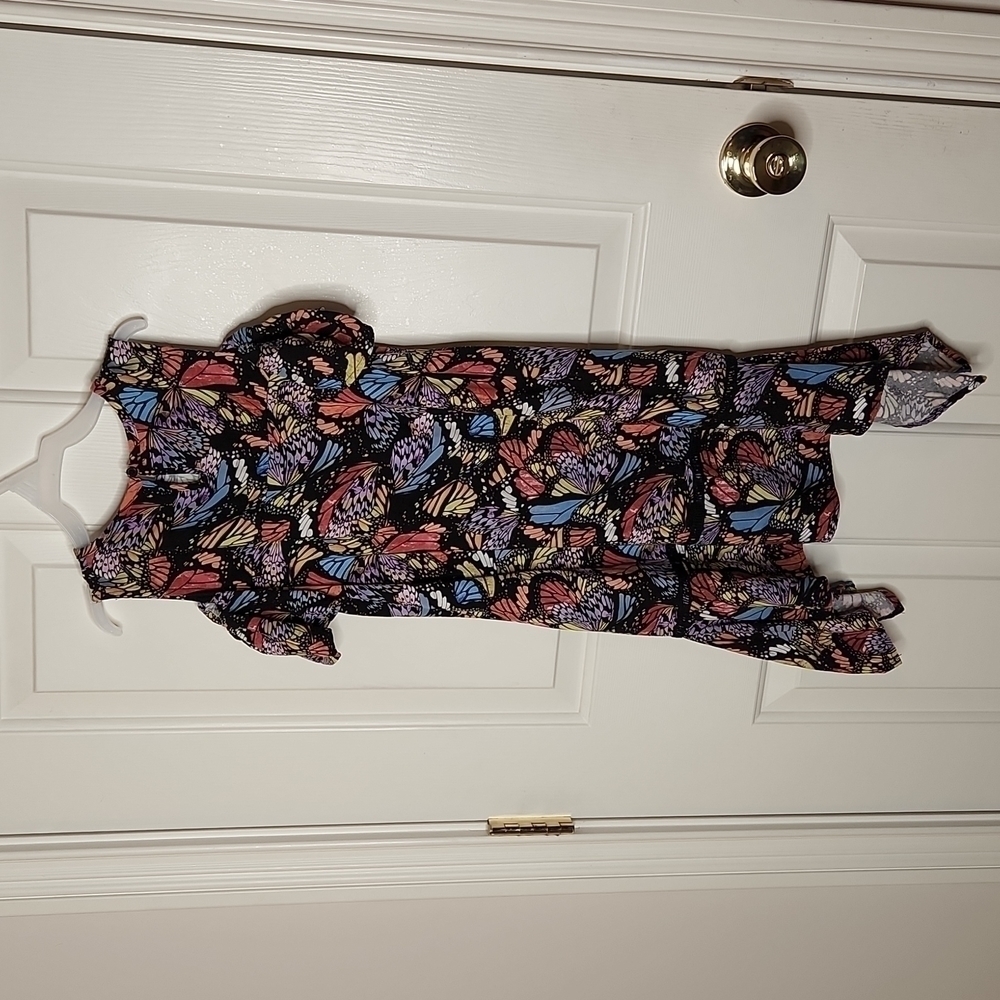 Art Class Cold Shoulder Butterfly Dress Size M - Picture 8 of 11